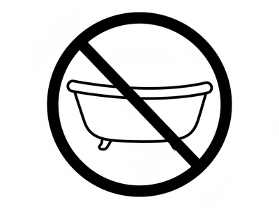 ❌ Regular Bathroom Tubs