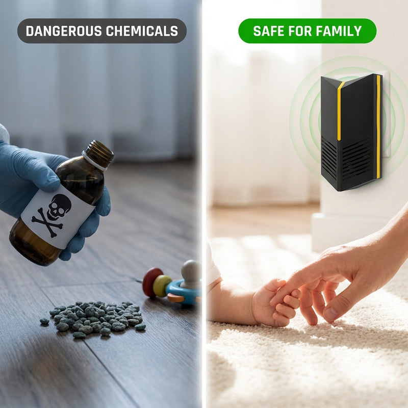 Get Rid of Pests Without Dangerous Chemicals Around Your Family