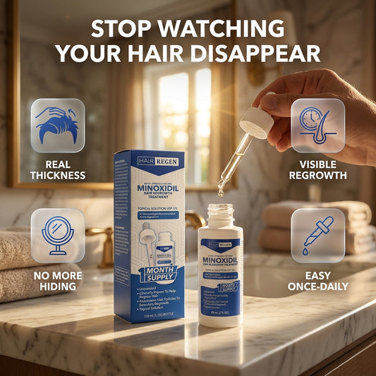 Hair-Regen: 5% Minoxidil Hair Regrowth Treatment for Men