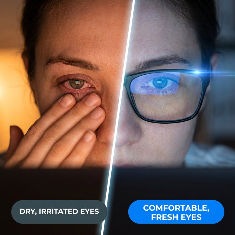 Stop Your Eyes From Feeling Like Sandpaper By End Of Day
