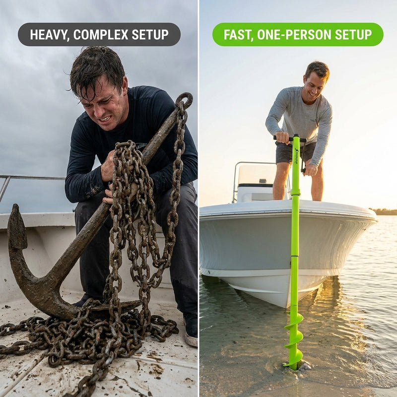 Get Set Up in Under a Minute Without Tools, Muscle, or a Second Person